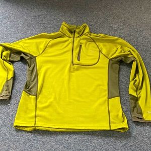 LL Bean Polartec Microgrid Fleece Men's Regular, L, Beechnut